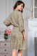 Короткий халат-кимоно Dominica с кружевными элементами Mia&Mia