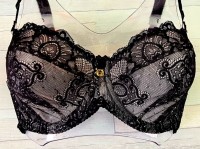 Бюстгальтер plus size на косточках с кружевными мягкими чашками Akcent Бюстгальтер plus size на косточках с кружевными мягкими чашками Akcent