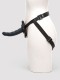 Черный страпон с вибрацией Feel It Baby Strap-On Harness Kit - 17,8 см.