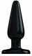 Анальный стимулятор Bottom Line 6 Model 1 Rubber Black - 15,5 см.