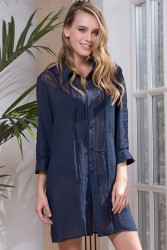 Платье-рубашка Siesta из хлопка Mia&Mia