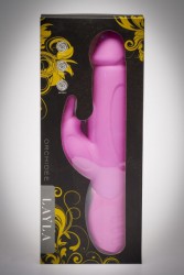 Розовый ротатор с клиторальным стимулятором и 3 вибромооторами Layla Orchidee Розовый ротатор с клиторальным стимулятором и 3 вибромооторами Layla Orchidee