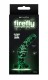 Стеклянная, светящаяся в темноте пробка Firefly Glass Angled Plug - 11 см.