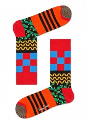 Носки унисекс Mix Max Sock с миксом узоров Happy socks
