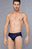 Набор из 3 трусов-брифов Doreanse Basic Cotton: темно-серые, бордовые, темно-синие Doreanse