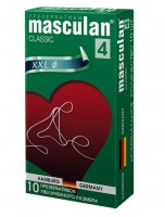 Презервативы Masculan Classic 4 Xxl увеличенного размера - 10 шт.