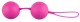 Розовые вагинальные шарики Xxl Balls