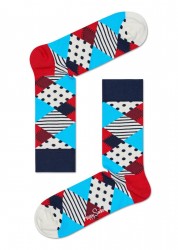 Носки унисекс Multi Anniversary Sock с несколькими узорами Happy socks