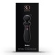 Черный вибратор So Divine Relax Portable Massage Wand - 24 см.