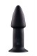 Черный анальный вибратор 5INCH Rechargeable Buttplug - 12,7 см.