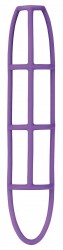 Фиолетовая насадка-сетка на пенис Фиолетовая насадка-сетка на пенис