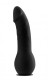 Чёрный страпон Deluxe Silicone Strap On 8 Inch - 20,5 см.