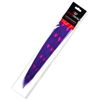 Цветные Clip-In локоны фиолетовые с розовыми сердечками Erotic Fantasy