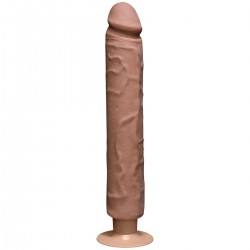 Вибратор-мулат The Realistic Cock Ultraskyn Without Balls Vibrating 12” - 33,5 см.