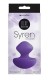 Фиолетовый универсальный вибромассажер Luxe Syren Massager