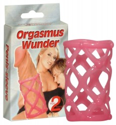 Розовая насадка-сетка Orgasmus Wunder
