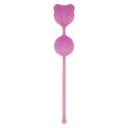 Розовые вагинальные шарики Pussynut Double Silicone