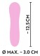 Розовый мини-вибратор Cuties 2.0 - 12,5 см.