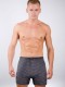 Мужские хлопковые трусы-боксеры в клетку plus size с гульфиком Gentlemen