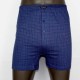 Мужские хлопковые трусы-боксеры в клетку plus size с гульфиком Gentlemen