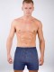 Мужские хлопковые трусы-боксеры в клетку plus size с гульфиком Gentlemen