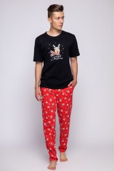 Пижама Rudolfo с рождественским принтом Sensis