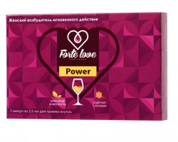 Женский возбудитель мгновенного действия Forte Love Power - 7 ампул (2,5 мл.)