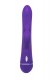 Фиолетовый вибратор Ovo K6 с клиторальным стимулятором