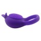 Фиолетовое виброкольцо на пенис Dolphin