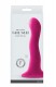 Розовый волнистый фаллоимитатор Shi/Shi Ripple 6 Dildo - 19 см.