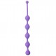 Фиолетовая анальная цепочка See You Five Beads Anal - 28,1 см.