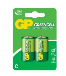 Батарейки солевые Gp GreenCell C/R14G - 2 шт.