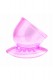 Розовая насадка для массажера Magic Wand Hitachi - 7,5 см.