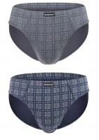 Комплект из 2 трусов-слипов в клетку Gentlemen Комплект из 2 трусов-слипов в клетку Gentlemen