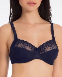 Бюстгальтер с мягкими чашками, украшенными орнаментальной вышивкой Felina