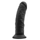 Черный реалистичный фаллоимитатор Jammy - 20,3 см.