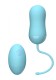 Голубое виброяйцо Lulu Wireless Remote Egg с пультом ДУ
