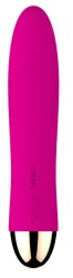 Ярко-розовый вибромассажер Surge - 16,8 см.