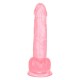 Розовый фаллоимитатор Size Queen 6 - 20,25 см.