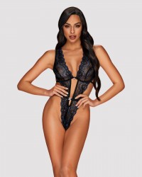 Пикантное кружевное боди-стринг Belisis Obsessive