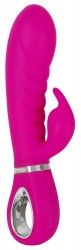 Лиловый вибратор-кролик Super Soft Silicone Rabbit Vibrator - 20,2 см.