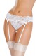 Кружевной пояс с пажами для чулок и трусики Erolanta