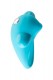 Голубое эрекционное силиконовое кольцо Toyfa A-Toys