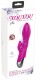 Лиловый вибратор-кролик Super Soft Silicone Sucking Vibrator - 20 см.