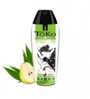 Интимный гель Toko Pear  Exotic Green Tea с ароматом груши и зеленого чая - 165 мл.