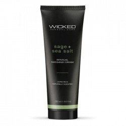 Массажный легкий крем Wicked Sage plus Sea Salt - 120 мл.