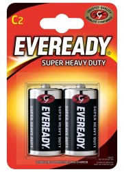 Батарейки Eveready Super R14 С 1,5V - 2 шт.