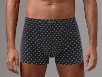 Мужские трусы-боксеры с геометрическим узором Gentlemen