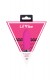 Розовый силиконовый мини-вибратор Lil Swirl - 10 см.