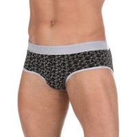 Черные мужские трусы-брифы с принтом в виде звезд Darkzone